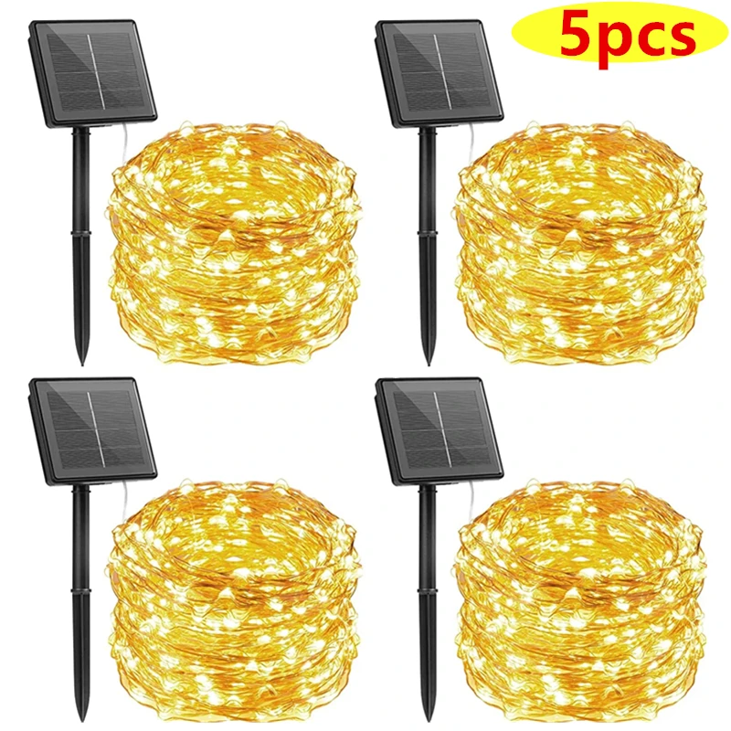 Outdoor Waterproof Solar Led Light Outdoor Garland Solar Power Lamp Garden Lights Christmas Party Garden Solar Lamp Decoration
Outdoor Waterproof Solar Led Light Outdoor Garland Solar Power Lamp Garden Lights Christmas Party Garden Solar Lamp Decoration