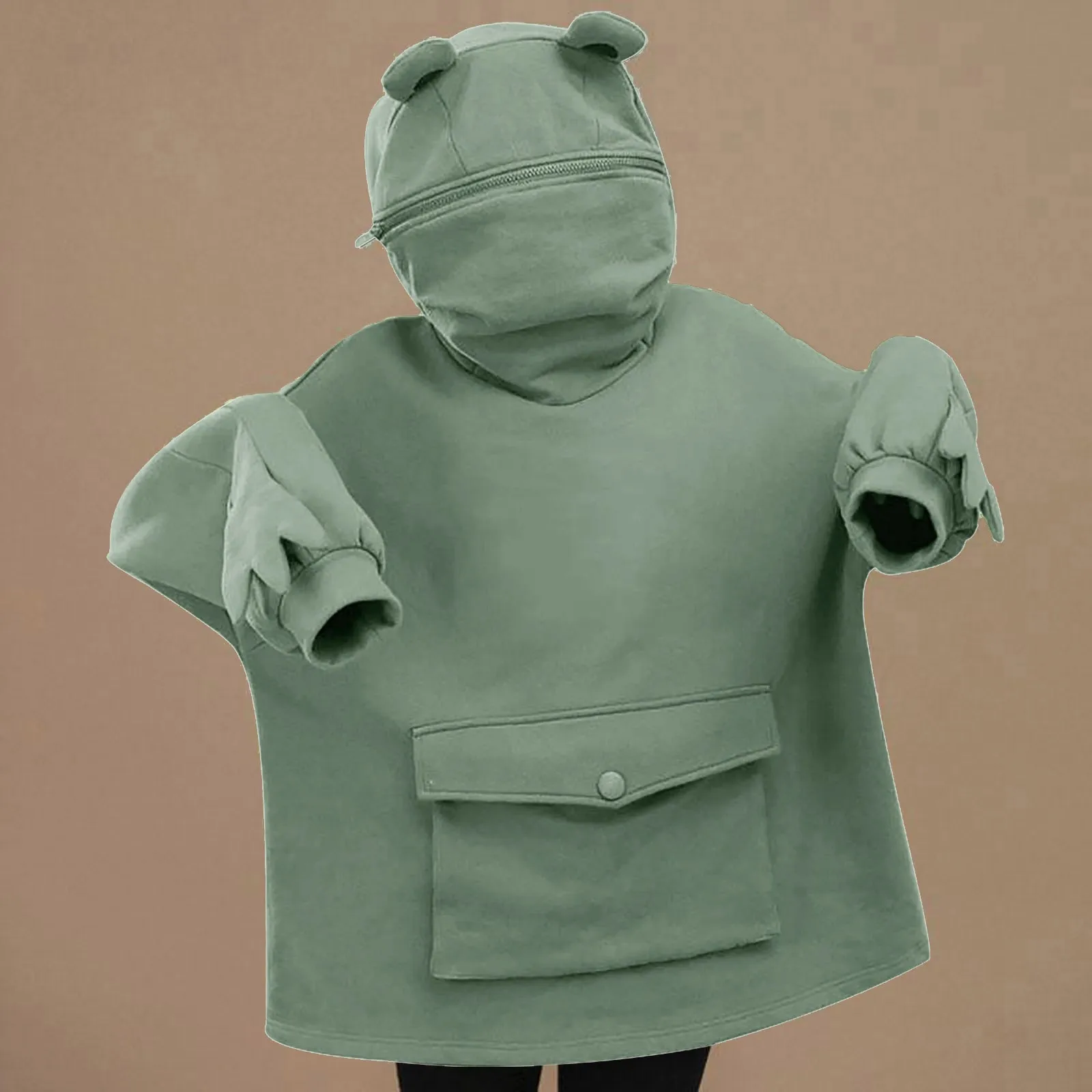 Frog Hoodie Women Autumn Thick Loose Sweatshirt Harajuku Embroidery Letters Frog Hoodies Thicken Pullover Female Oversize Hot
Frog Hoodie Women Autumn Thick Loose Sweatshirt Harajuku Embroidery Letters Frog Hoodies Thicken Pullover Female Oversize Hot