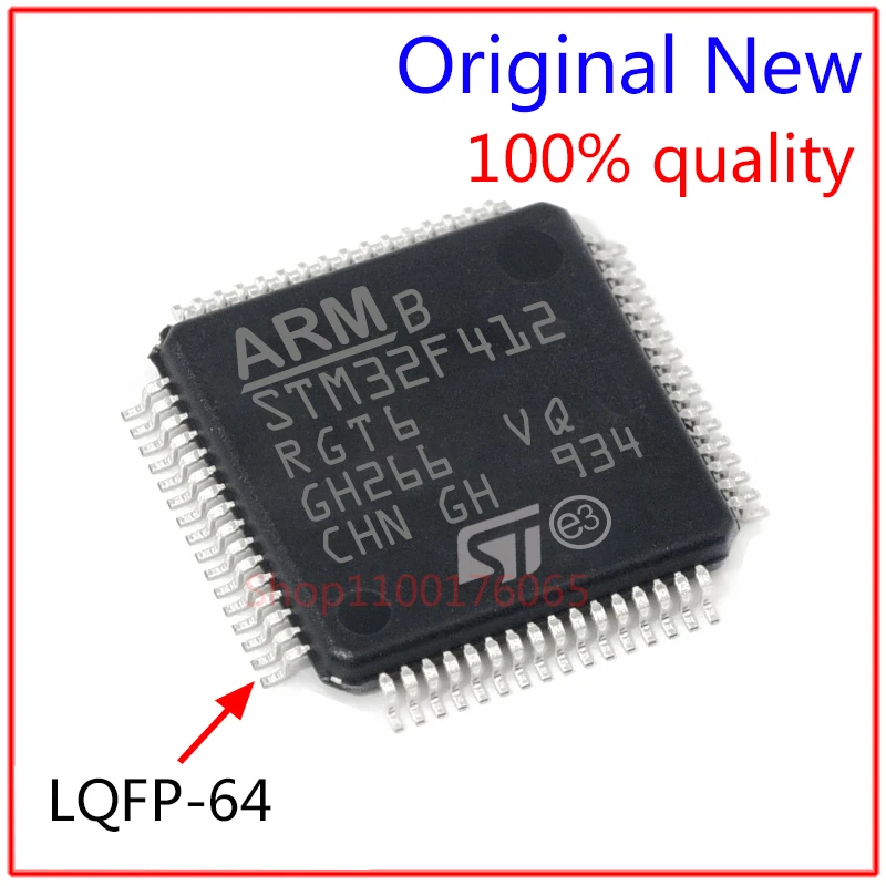 IC STM32F412RGT6 LQFP-64 Interface - serializer, solution series New original Not only sales and recycling chip (1PCS)
IC STM32F412RGT6 LQFP-64 Interface - serializer, solution series New original Not only sales and recycling chip (1PCS)
