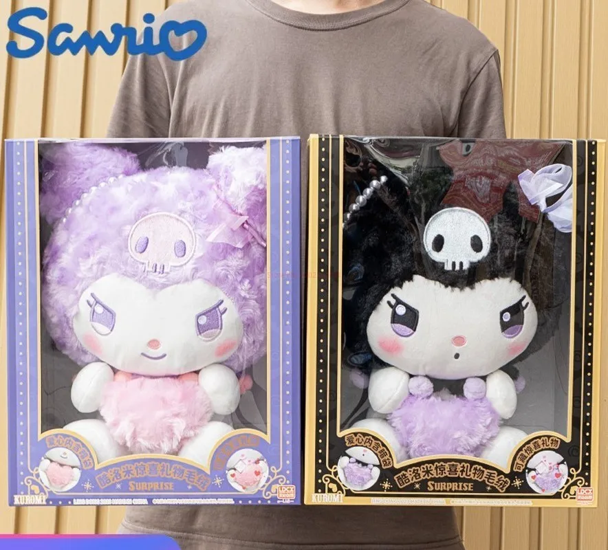 Sanrio Мягкая Плюшевая Кукла Kuromi сюрприз Подарочная серия черно-фиолетовая Сидящая осанка кавайные Аниме фигурки декоративные игрушки для детей 
Sanrio Мягкая Плюшевая Кукла Kuromi сюрприз Подарочная серия черно-фиолетовая Сидящая осанка кавайные Аниме фигурки декоративные игрушки для детей
