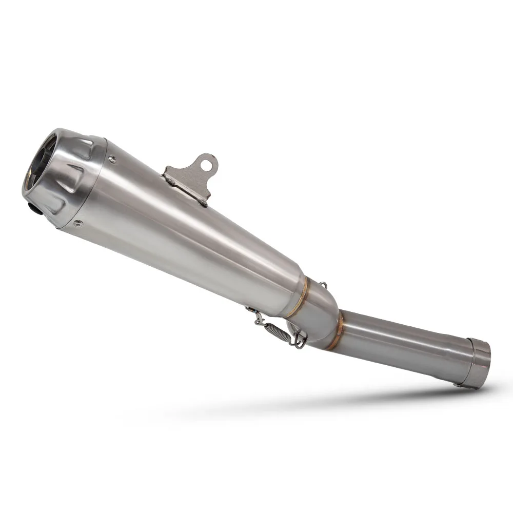 Для BMW F900 F900R F900XR 2020-2024 мотоцикл модификация надевания выхлопной системы средняя труба Escape Arro глушитель с DB Killer
Для BMW F900 F900R F900XR 2020-2024 мотоцикл модификация надевания выхлопной системы средняя труба Escape Arro глушитель с DB Killer