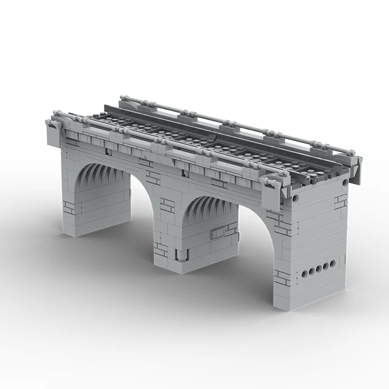 MOC Train Track Viaduct Trestle Building Blocks Kit Double Arch Bridge Platform Bridge Bricks Assemble Toys For Children Gifts
MOC Train Track Viaduct Trestle Building Blocks Kit Double Arch Bridge Platform Bridge Bricks Assemble Toys For Children Gifts