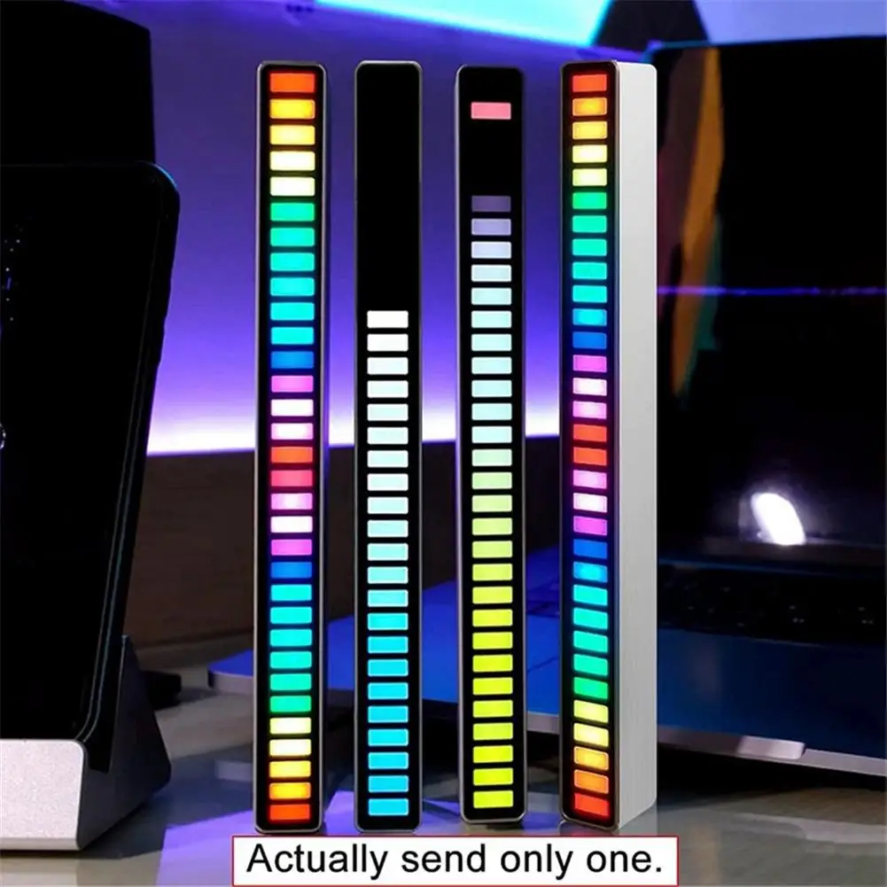 Metal Led Symphony Rhythm Light Rgb Sound Control Atmosphere Strip Lamp Stress Relief Desktop Party Decoration (usb Charging)
Metal Led Symphony Rhythm Light Rgb Sound Control Atmosphere Strip Lamp Stress Relief Desktop Party Decoration (usb Charging)