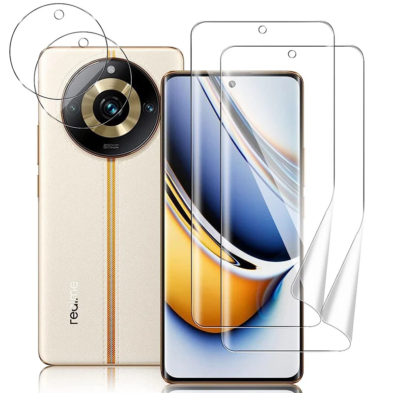 4-in-1, Hydrogel Film + Camera Protector for Realme 11 Pro Plus Screen Protectors Realmi 11Pro Plus Soft Film Realme11 11 Pro+
4-in-1, Hydrogel Film + Camera Protector for Realme 11 Pro Plus Screen Protectors Realmi 11Pro Plus Soft Film Realme11 11 Pro+
