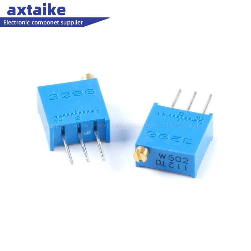 10PCS 3296W Adjustable Precision Potentiometer 101 201 501 102 202 502 103 3296 500R 1K 2K 5K 10K 20K 50K 100K 1M 100 500 Ohm
10PCS 3296W Adjustable Precision Potentiometer 101 201 501 102 202 502 103 3296 500R 1K 2K 5K 10K 20K 50K 100K 1M 100 500 Ohm