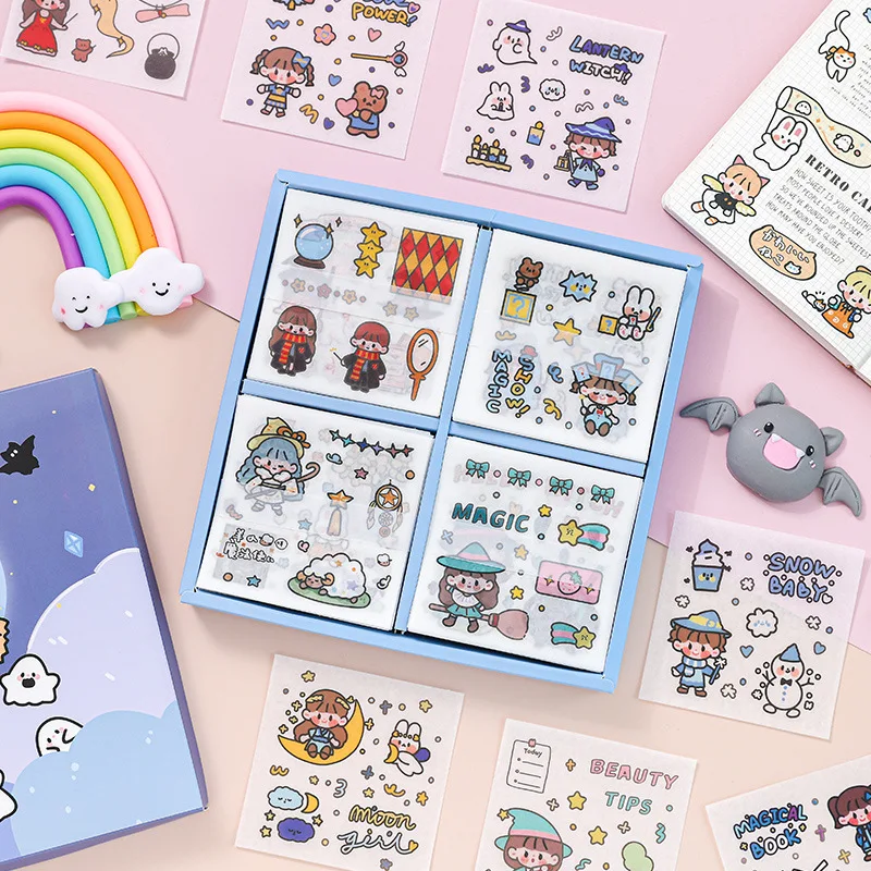 MOHAMM 100 шт мультфильм Волшебный мир наклейки для DIY Scarpbooking Journal милые стационарные принадлежности
MOHAMM 100 шт мультфильм Волшебный мир наклейки для DIY Scarpbooking Journal милые стационарные принадлежности