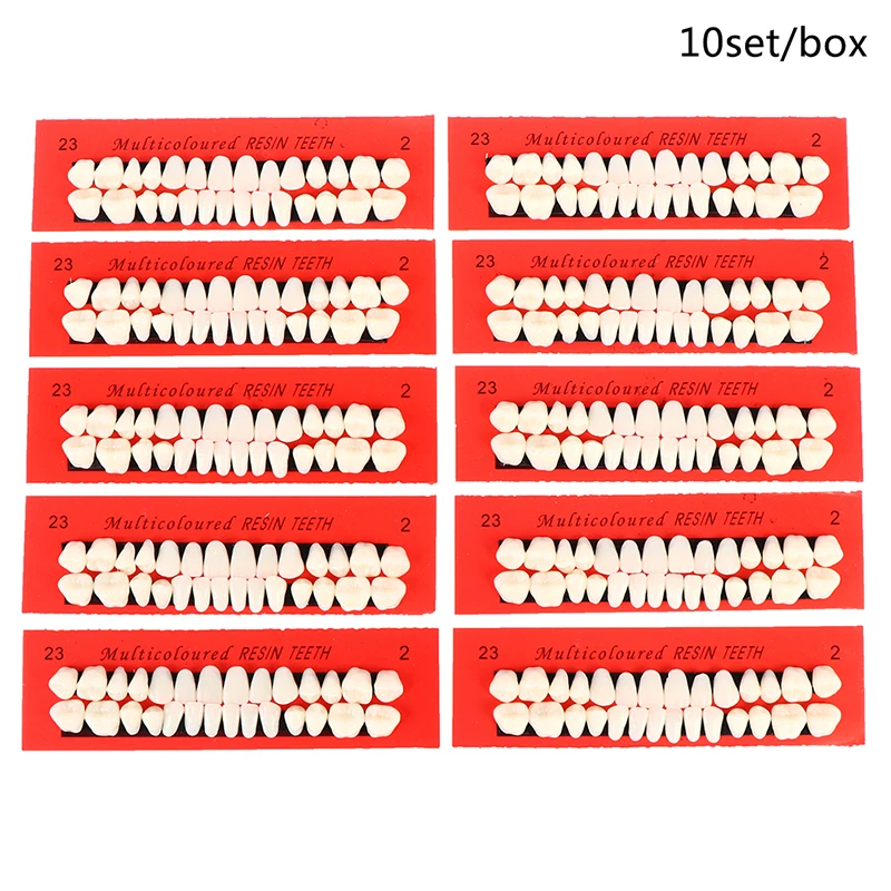 10sets Universal Resi False Teeth Resin Teeth Model Durable Dentures Dental Material Teeth Teaching Model Dedicated Teeth
10sets Universal Resi False Teeth Resin Teeth Model Durable Dentures Dental Material Teeth Teaching Model Dedicated Teeth