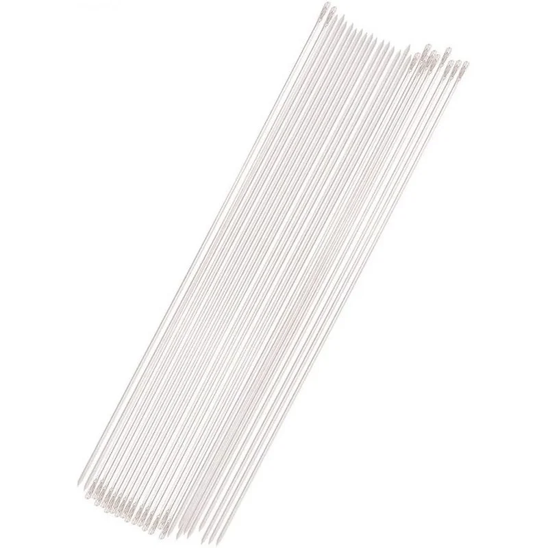 5 Bags Beading Needles Threading String Cord Pins Hand Tools for DIY Jewellry Making, 121mm Long, 25pcs-30pcs/bag
5 Bags Beading Needles Threading String Cord Pins Hand Tools for DIY Jewellry Making, 121mm Long, 25pcs-30pcs/bag