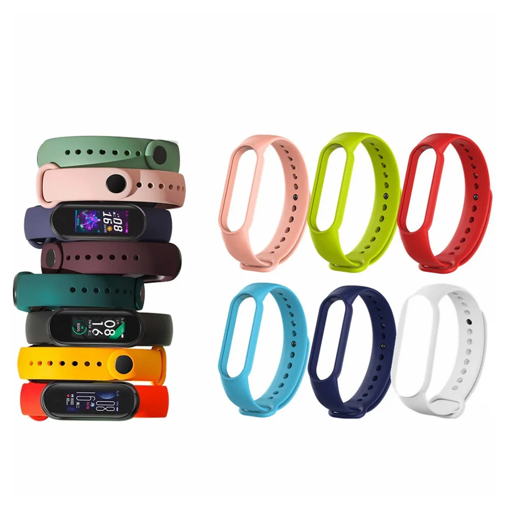 Silicone Strap Watch Strap For XIA0MI Mi Band 5/6 Wristband Watch Wrist Strap Bracelet Watchband Bracelet
Silicone Strap Watch Strap For XIA0MI Mi Band 5/6 Wristband Watch Wrist Strap Bracelet Watchband Bracelet