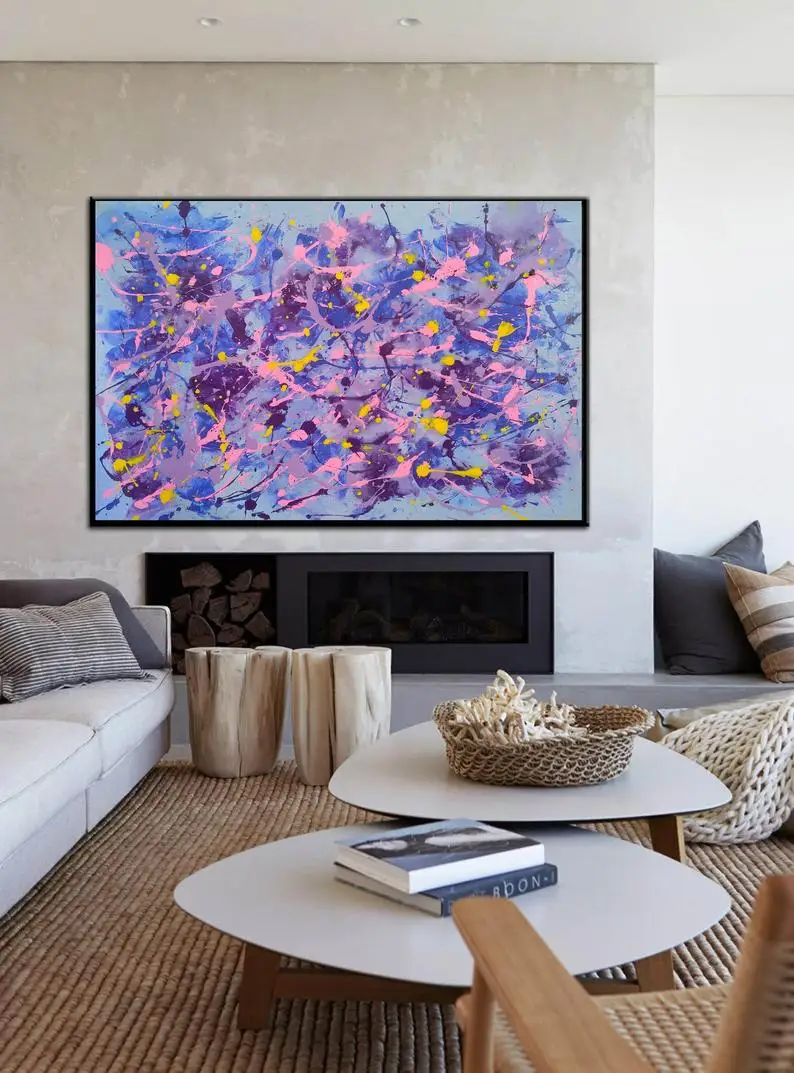 large abstract art canvas, modern abstract painting ,oversized wall art painting, Jackson pollock splatterabstract oil abstract
large abstract art canvas, modern abstract painting ,oversized wall art painting, Jackson pollock splatterabstract oil abstract