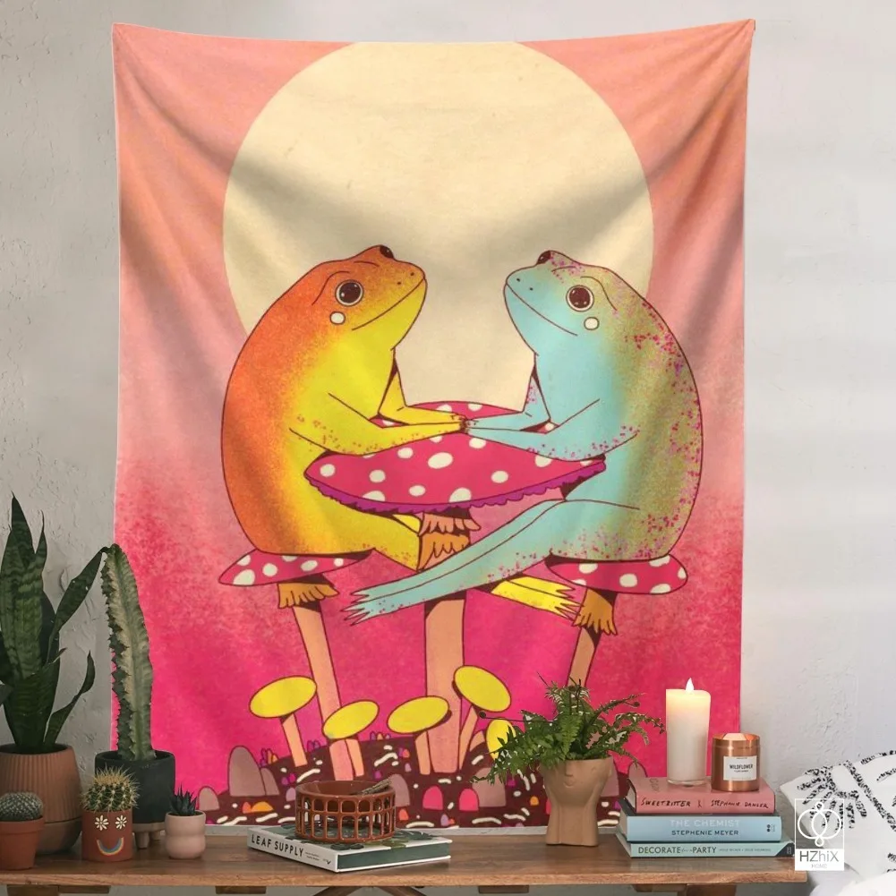 Sun Mushroom Tapestry Psychedelic Style Multi-color Tapestries Suitable for Bedroom Bedroom Wall Decoration Aesthetics Decor
Sun Mushroom Tapestry Psychedelic Style Multi-color Tapestries Suitable for Bedroom Bedroom Wall Decoration Aesthetics Decor