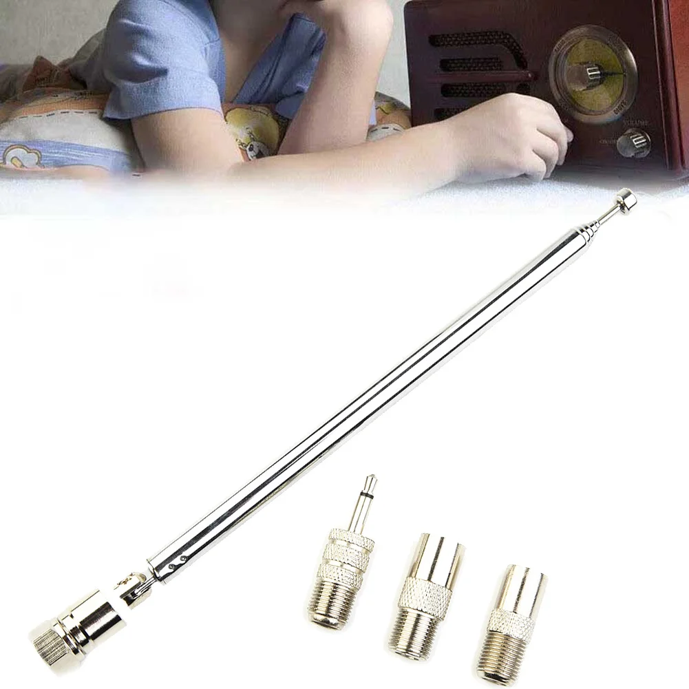 4pcs/set Telescopic DAB FM Radio Aerial Retractable DAB FM Radio Antenna W 3 Adapters HiFi AV Receiver Mini System
4pcs/set Telescopic DAB FM Radio Aerial Retractable DAB FM Radio Antenna W 3 Adapters HiFi AV Receiver Mini System
