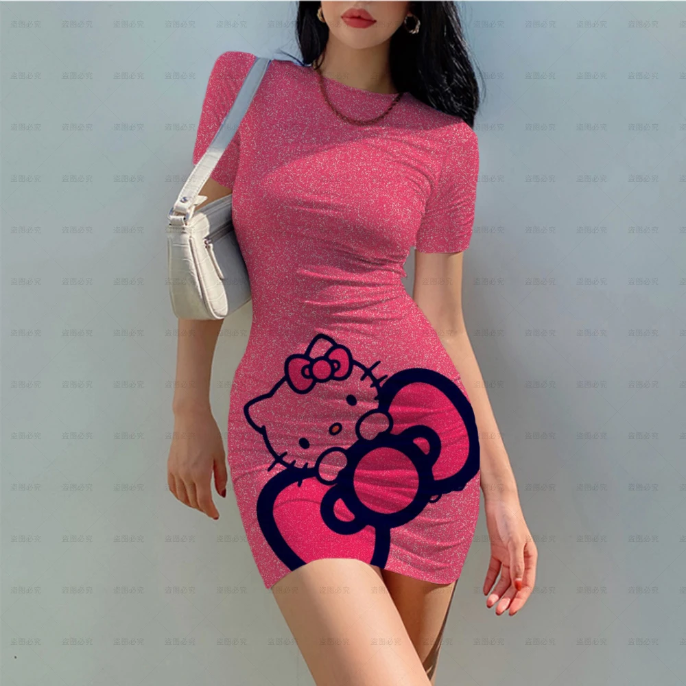 HelloKitty Digital Print Fashion Slim Pencil Sheath Dress Chic Fashion Women Mini Sexy Skinny Crewneck Dress vestidos ropa mujer
HelloKitty Digital Print Fashion Slim Pencil Sheath Dress Chic Fashion Women Mini Sexy Skinny Crewneck Dress vestidos ropa mujer