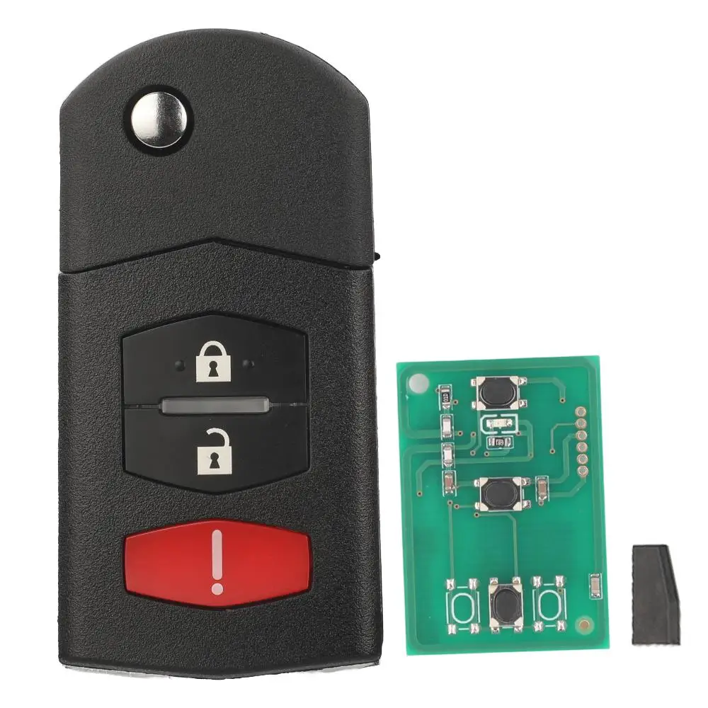 Jingyuqin KPU41788 Дистанционный ключ от машины для Mazda 3 5 6 CX-7 CX-9 MX-5 Miata BGBX1T478-SKE125-01 4D63чип 313,8 МГц FSK
Jingyuqin KPU41788 Дистанционный ключ от машины для Mazda 3 5 6 CX-7 CX-9 MX-5 Miata BGBX1T478-SKE125-01 4D63чип 313,8 МГц FSK