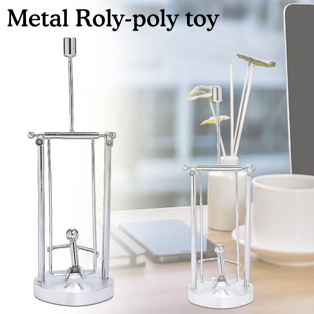 Metal Kinetic Art Swing Creative Balance Perpetual Motion Desk Decor Toy Anti-Anxiety Stress Relief For Office Adults Gifts C8V6
Metal Kinetic Art Swing Creative Balance Perpetual Motion Desk Decor Toy Anti-Anxiety Stress Relief For Office Adults Gifts C8V6