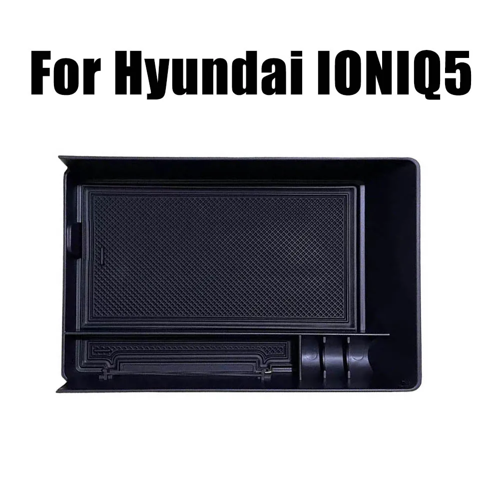 Armrest Storage Box Organizer Tray With Rubber Black Trim For Hyundai Ioniq 5 2021+ Car Accesorries
Armrest Storage Box Organizer Tray With Rubber Black Trim For Hyundai Ioniq 5 2021+ Car Accesorries