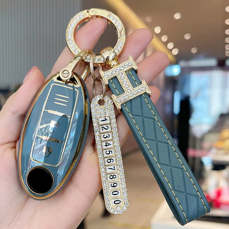 TPU For Infiniti Car Key Case Cover Shell Fob For Nissan Qashqai X-Trail T31 T32 Juke J10 J11 Tiida Altima Pathfinder Kicks
TPU For Infiniti Car Key Case Cover Shell Fob For Nissan Qashqai X-Trail T31 T32 Juke J10 J11 Tiida Altima Pathfinder Kicks