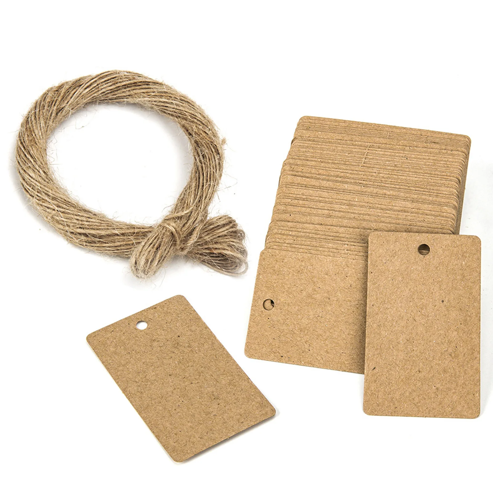 100pcs Kraft Paper Gift Tags Vintage Wedding Hang Tags Price Tags Clothing Tags With 20m Jute Rope For Mark Label Decor Supplies
100pcs Kraft Paper Gift Tags Vintage Wedding Hang Tags Price Tags Clothing Tags With 20m Jute Rope For Mark Label Decor Supplies