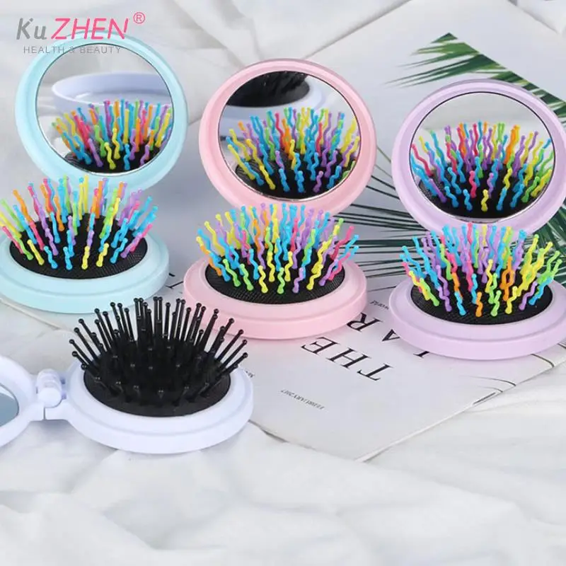 Mini Hairdressing Comb Hair Pocket Brush With Mirror Airbag Massage Comb Portable Travel Folding Hairbrush Styling Tools
Mini Hairdressing Comb Hair Pocket Brush With Mirror Airbag Massage Comb Portable Travel Folding Hairbrush Styling Tools