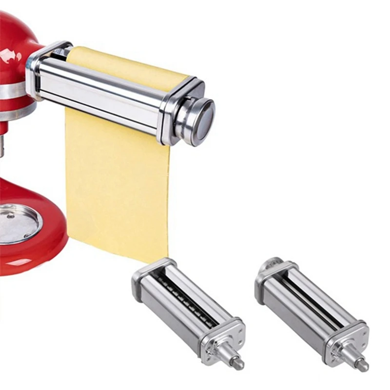 Pasta Maker Stainless Steel Spaghetti Roller Stand Type Mixer Noodle Press Attachment Kitchen Tool For Kitchenaid 
Pasta Maker Stainless Steel Spaghetti Roller Stand Type Mixer Noodle Press Attachment Kitchen Tool For Kitchenaid