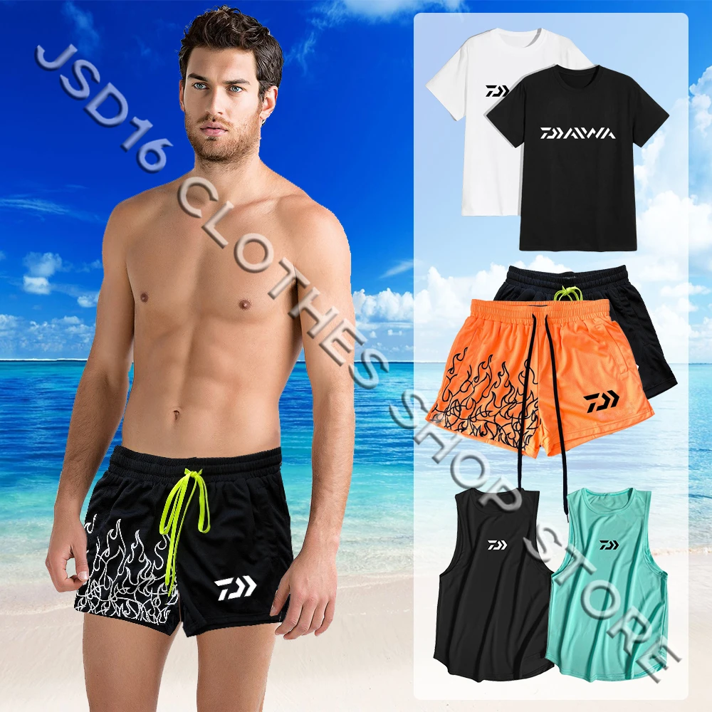 Summer Men's Beach Shorts Pattern Sport Print Colorful Pants Causal CottonT-shirt Quick Dry Tank Tops Fitness Gym Women Clothing
Summer Men's Beach Shorts Pattern Sport Print Colorful Pants Causal CottonT-shirt Quick Dry Tank Tops Fitness Gym Women Clothing