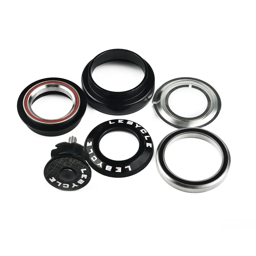 CNC Process Bicycle Headset 44mm Straight Tube Frame To Tapered Tube Fork 1.5 Adapter With Rubber Ring Bike Parts
CNC Process Bicycle Headset 44mm Straight Tube Frame To Tapered Tube Fork 1.5 Adapter With Rubber Ring Bike Parts
