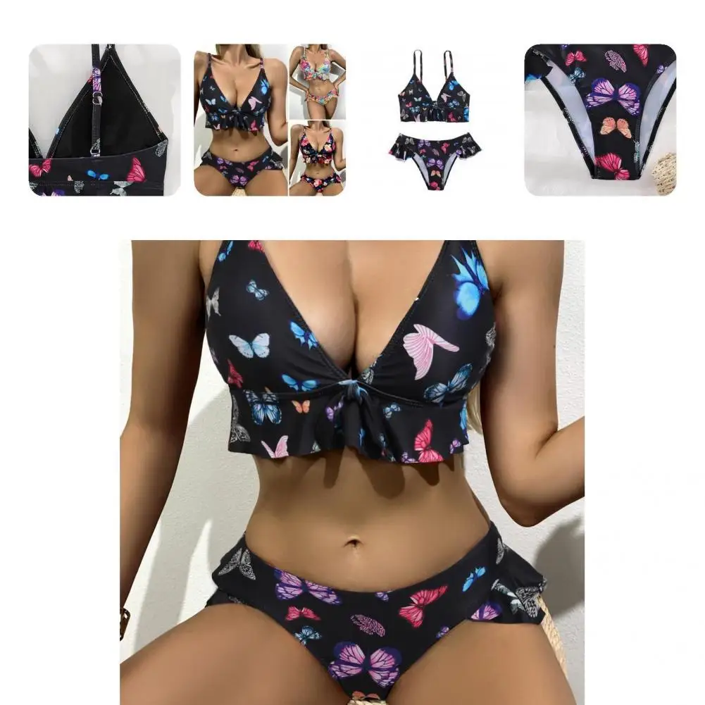 2 Pcs/Set Stylish Swimsuit Set Adjustable With Wire Swimwear Set Sweet Summer Bikini Set
2 Pcs/Set Stylish Swimsuit Set Adjustable With Wire Swimwear Set Sweet Summer Bikini Set
