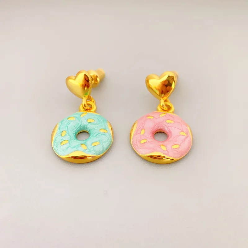 donut-shapeove heart stud earrings enamel dripping oil summer girls lovely cute summer eardrop
donut-shapeove heart stud earrings enamel dripping oil summer girls lovely cute summer eardrop