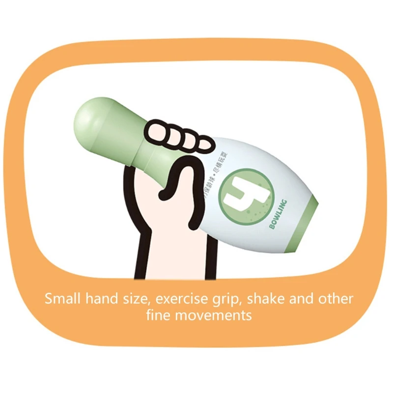 Montessori Skittle Toy Bowling Ball Game Interactive Leisure Sports Educational Balance Training Toy for Kindergartens
Montessori Skittle Toy Bowling Ball Game Interactive Leisure Sports Educational Balance Training Toy for Kindergartens