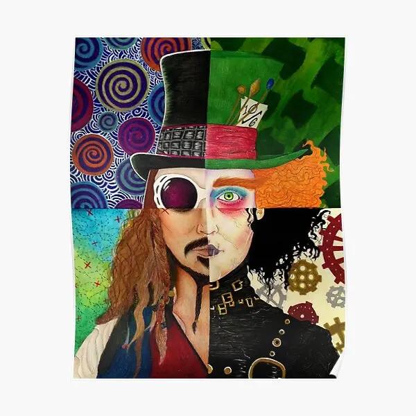 Johnny Depp Character Collage Poster Room Wall Funny Decoration Painting Decor Modern Picture Vintage Print Home Art No Frame
Johnny Depp Character Collage Poster Room Wall Funny Decoration Painting Decor Modern Picture Vintage Print Home Art No Frame