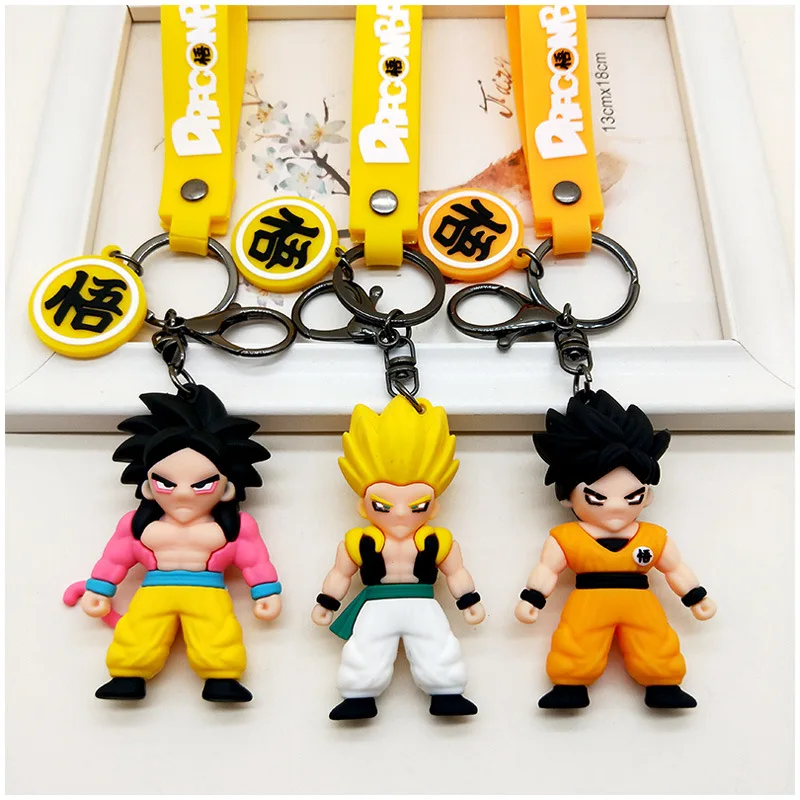 Anime Dragon Ball Figures Keychains Accessories PVC Son Goku Action Figure Doll Key Ring Pendant Charms Kid Toys Men Women Gifts
Anime Dragon Ball Figures Keychains Accessories PVC Son Goku Action Figure Doll Key Ring Pendant Charms Kid Toys Men Women Gifts