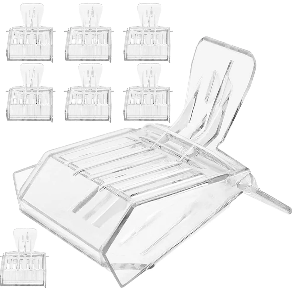 8Pcs Bee Cage Bee Rearing Clips Professional Beekeeping Tools Plastic Reusable Bee Cage Clip Catcher
8Pcs Bee Cage Bee Rearing Clips Professional Beekeeping Tools Plastic Reusable Bee Cage Clip Catcher