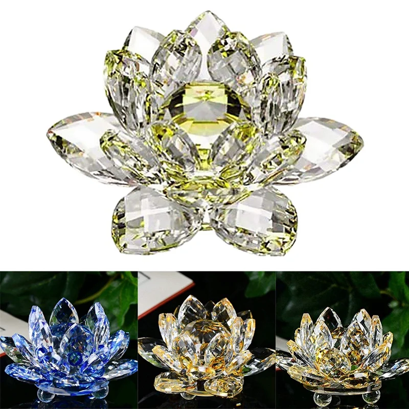 Crystal Flower Ornaments Crystal Lotus Interior Decoration Crystal Glass Lotus Ornaments Creative
Crystal Flower Ornaments Crystal Lotus Interior Decoration Crystal Glass Lotus Ornaments Creative