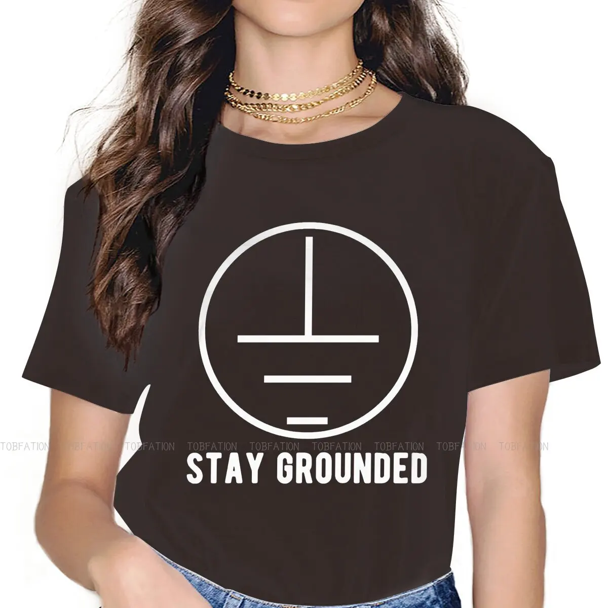 Забавная футболка с надписью «Stay Ground» для электрика, футболка в стиле Харадзюку, Забавные топы в стиле линейного человека, удобная футболка,...
Забавная футболка с надписью «Stay Ground» для электрика, футболка в стиле Харадзюку, Забавные топы в стиле линейного человека, удобная футболка,...