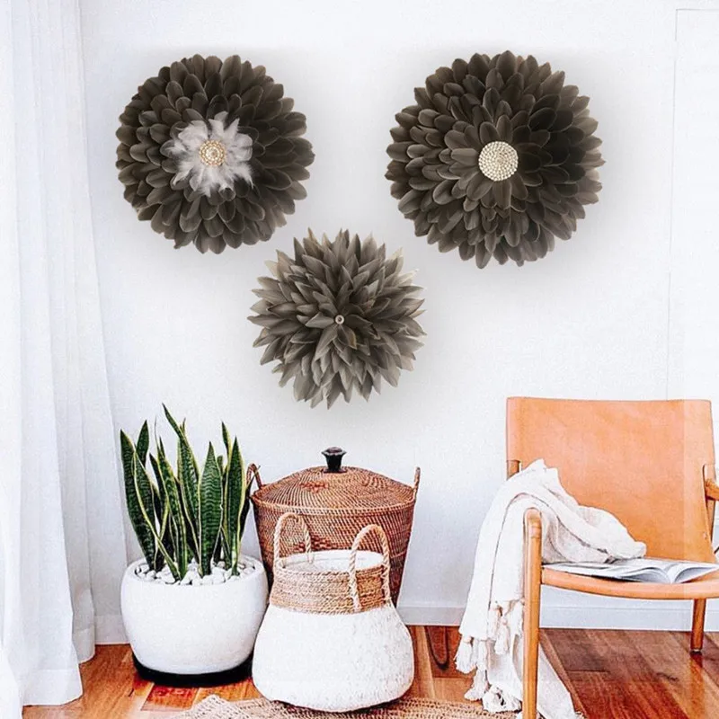 Feather Wall Decoration Background Wall Hanging Bohemian Style Gray Feather Hanging Ornaments Girls Room Decoration Accessories
Feather Wall Decoration Background Wall Hanging Bohemian Style Gray Feather Hanging Ornaments Girls Room Decoration Accessories