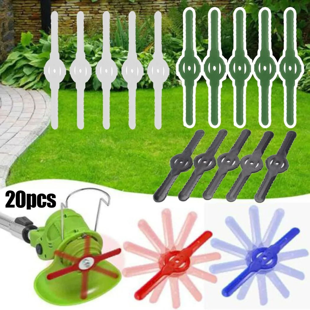 20Pcs Plastic Grass Cutter Blades 139mm Length For Garden Electric Cordless Grass Cutter Lawnmower Part Replace Plastic Blades
20Pcs Plastic Grass Cutter Blades 139mm Length For Garden Electric Cordless Grass Cutter Lawnmower Part Replace Plastic Blades