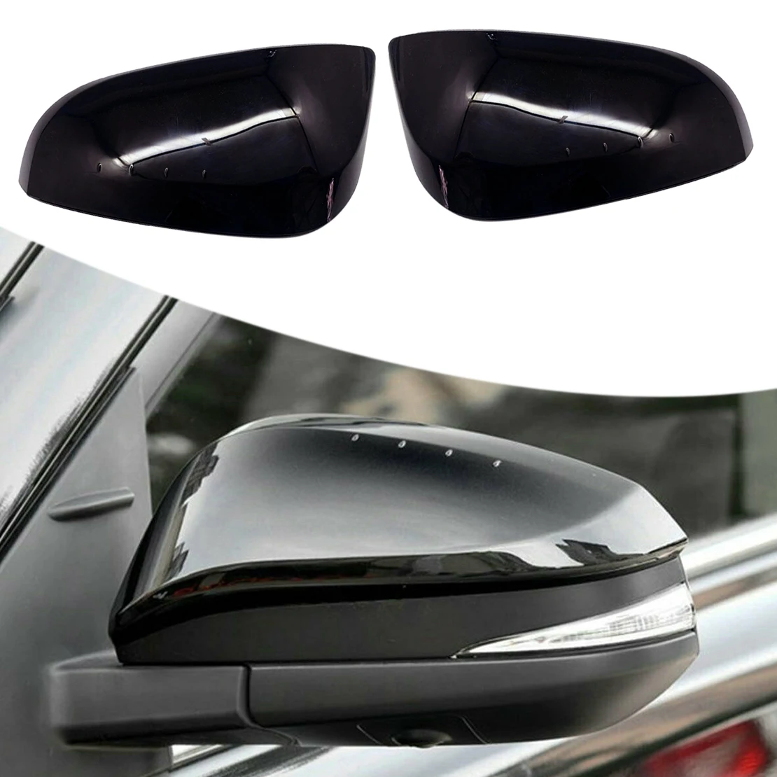 1 Pair Black ABS Side Rear View Wing Mirror Cover Cap Fit for Toyota RAV4 2013-2015 2016 2017 2018 2019 87945-42160 87915-42160
1 Pair Black ABS Side Rear View Wing Mirror Cover Cap Fit for Toyota RAV4 2013-2015 2016 2017 2018 2019 87945-42160 87915-42160