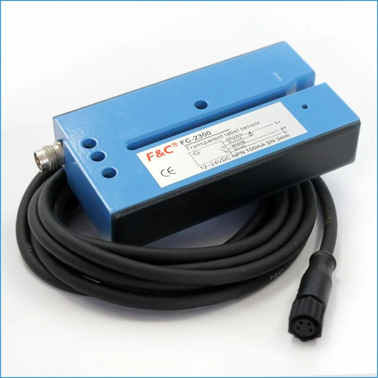 Ultrasonic sensor for clear labels , all kinds labels gap detection, u-shaped transparent label sensor FC-2300 Packing Machine
Ultrasonic sensor for clear labels , all kinds labels gap detection, u-shaped transparent label sensor FC-2300 Packing Machine