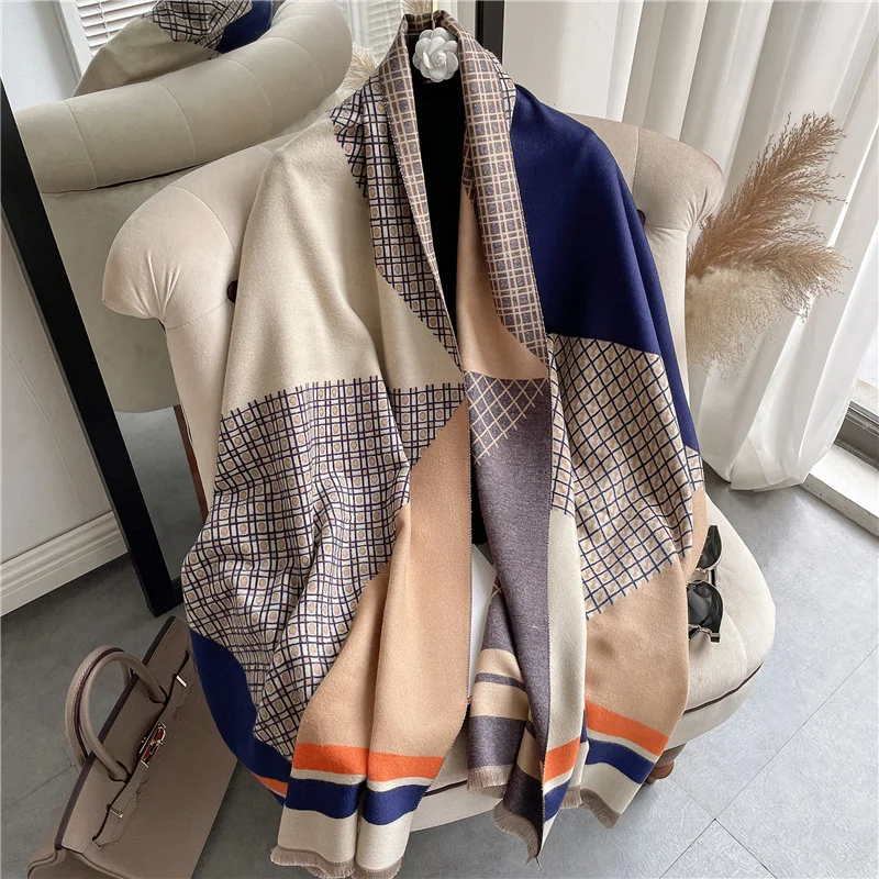 Thick Warm Winter Scarf Women 2022 New Fashion Print Cashmere Soft Bufanda Pashmina Shawls Wraps Female Blanket Stoles 180*65cm
Thick Warm Winter Scarf Women 2022 New Fashion Print Cashmere Soft Bufanda Pashmina Shawls Wraps Female Blanket Stoles 180*65cm