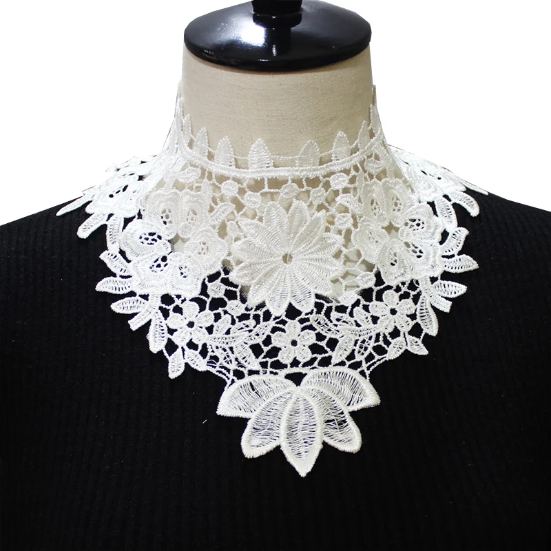 Luxury white plum bossom cotton Embroidery Lace Fabric DIY applique collar neckline craft Sewing guipure wedding dress decor
Luxury white plum bossom cotton Embroidery Lace Fabric DIY applique collar neckline craft Sewing guipure wedding dress decor