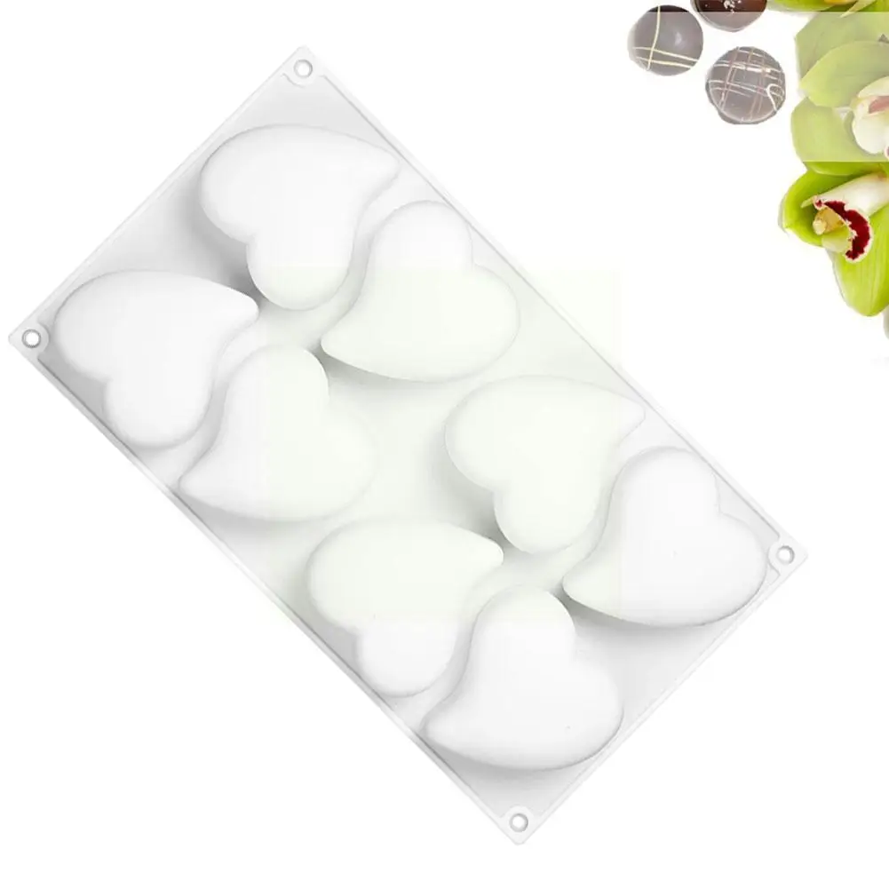 Silicone White Love Mold Heart-shaped Mousse Cake Mold Handmade 3D Mousse Pastry DIY Dessert Moulds Tools Baking Z9E5
Silicone White Love Mold Heart-shaped Mousse Cake Mold Handmade 3D Mousse Pastry DIY Dessert Moulds Tools Baking Z9E5