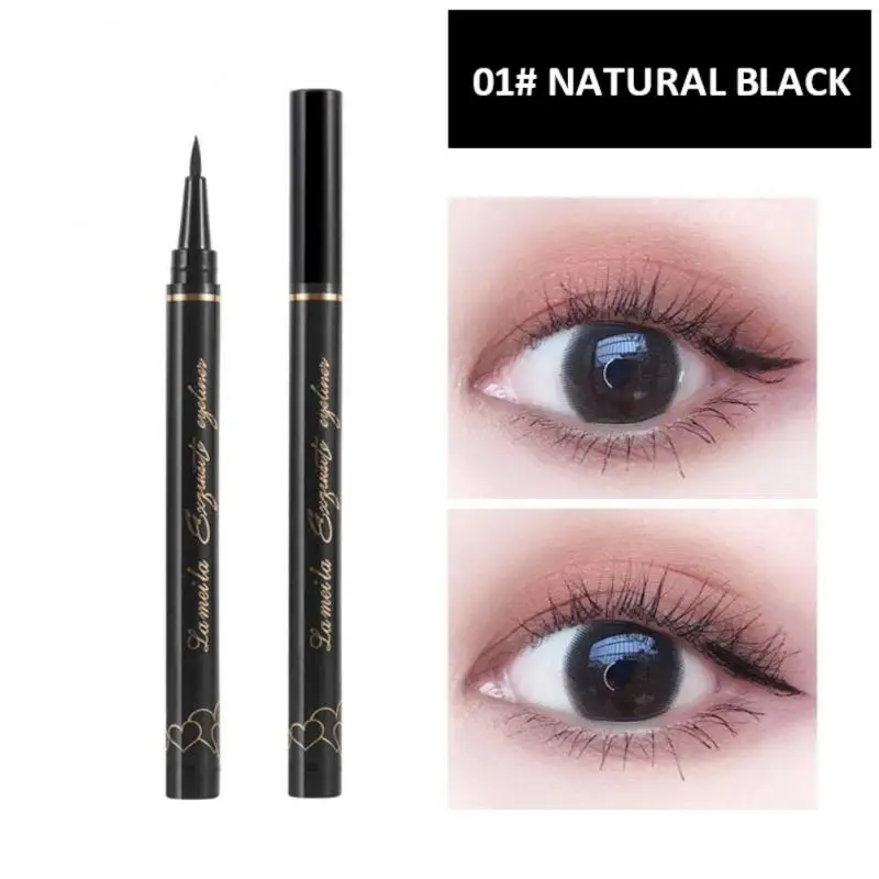 Liquid Eyeliner Pencil Natural Long-lasting Waterproof Sweat-proof Black Eyeliner Pen Eye Cosmetics Makeup Tool Wholesale
Liquid Eyeliner Pencil Natural Long-lasting Waterproof Sweat-proof Black Eyeliner Pen Eye Cosmetics Makeup Tool Wholesale