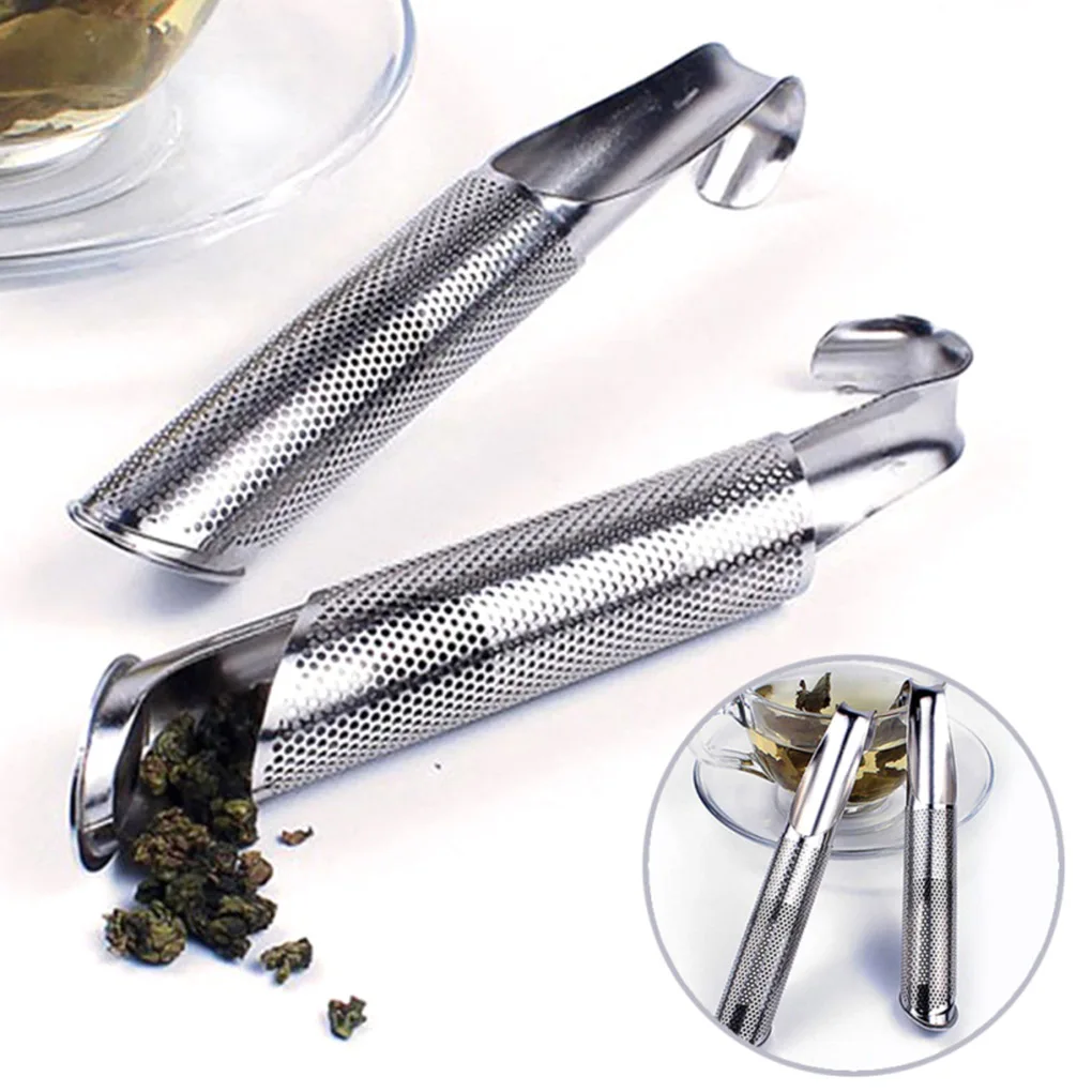 Stainless Steel Tea Infuser Creative Pipe Design Metal Tea Strainer for Mug Fancy Filter for Puer Tea Herb Tea Tools Accessories
Stainless Steel Tea Infuser Creative Pipe Design Metal Tea Strainer for Mug Fancy Filter for Puer Tea Herb Tea Tools Accessories