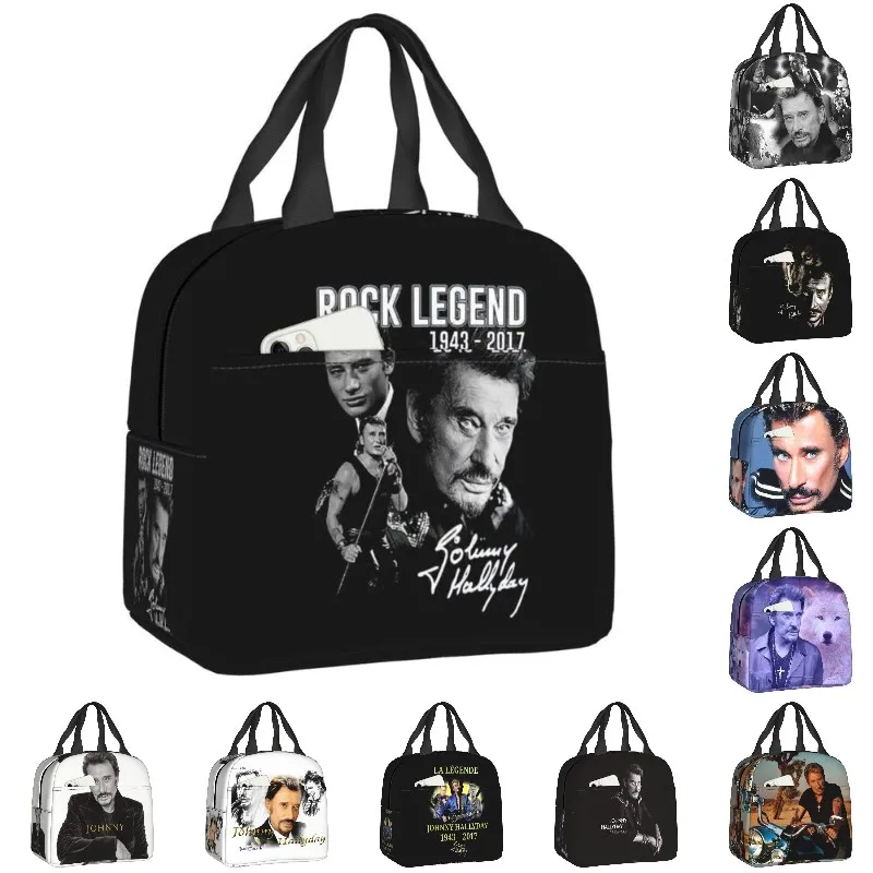 Johnny Hallyday Insulated Lunch Bag for Women Leakproof France Rock Singer Thermal Cooler Bento Box Office Work School
Johnny Hallyday Insulated Lunch Bag for Women Leakproof France Rock Singer Thermal Cooler Bento Box Office Work School