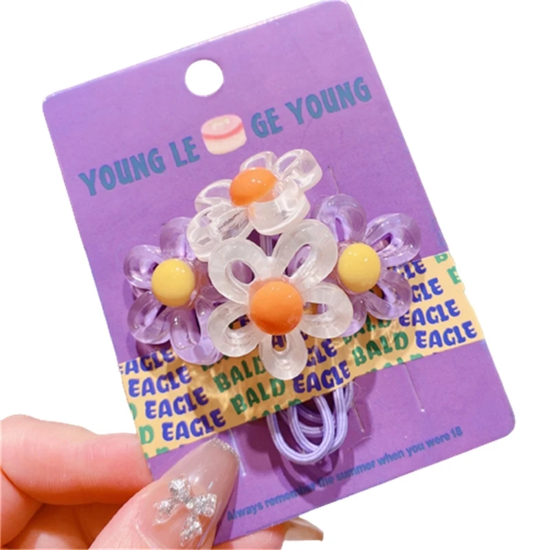 Toddler Girl Hairband Elastic Hair Band Flower Rubber Band Ponytail Holder for Little Girls Hair Rope Accessories 2Pcs
Toddler Girl Hairband Elastic Hair Band Flower Rubber Band Ponytail Holder for Little Girls Hair Rope Accessories 2Pcs