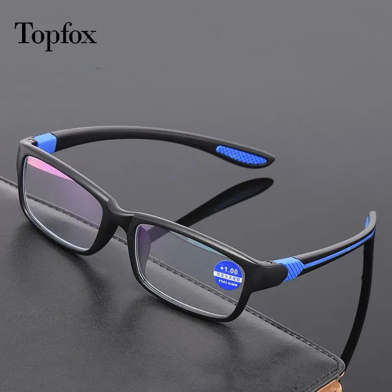 Ульсветильник очки для чтения TR90 с защитой от синего света 2022, очки для дальнозоркости, мужские Оптические очки для дальнозоркости