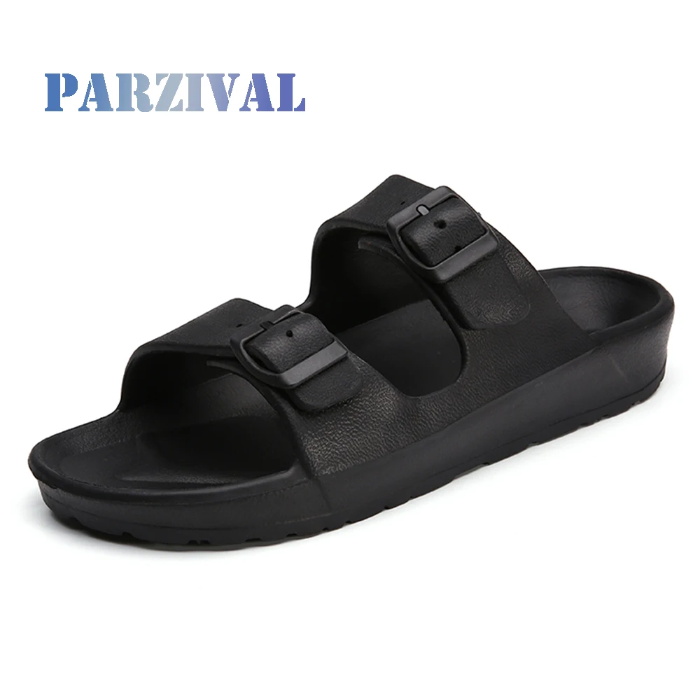 PARZIVAL Summer Womens Slippers Couple Sandals Beach Slides Flip Flops Men's Eva Soft Sole Indoor Bathroom Anti-slip Shoes
PARZIVAL Summer Womens Slippers Couple Sandals Beach Slides Flip Flops Men's Eva Soft Sole Indoor Bathroom Anti-slip Shoes