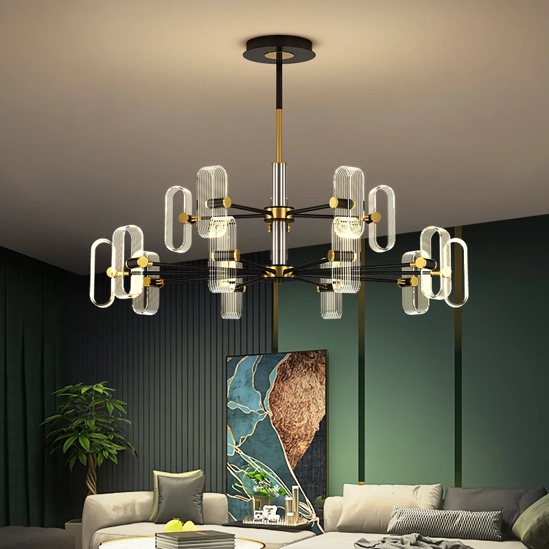Living room chandelier new Nordic creative light luxury home dining room bedroom pendent lamp simple modern atmospheric lighting
Living room chandelier new Nordic creative light luxury home dining room bedroom pendent lamp simple modern atmospheric lighting