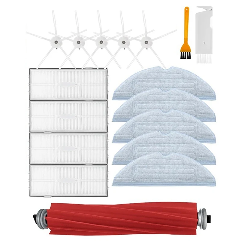 Replacement For Xiaomi Roborock S7 T7S Plus HEPA Filter Main Brush Mop Cloth Side Brush Vacuum Cleaner Parts
Replacement For Xiaomi Roborock S7 T7S Plus HEPA Filter Main Brush Mop Cloth Side Brush Vacuum Cleaner Parts