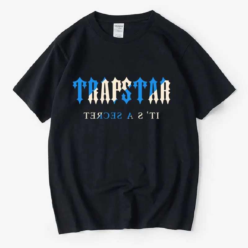 summer brand TRAPSTAR Printed Short sleeve pure cotton men's T-shirt casual sports breathable fashion street shot men's clothing 
summer brand TRAPSTAR Printed Short sleeve pure cotton men's T-shirt casual sports breathable fashion street shot men's clothing